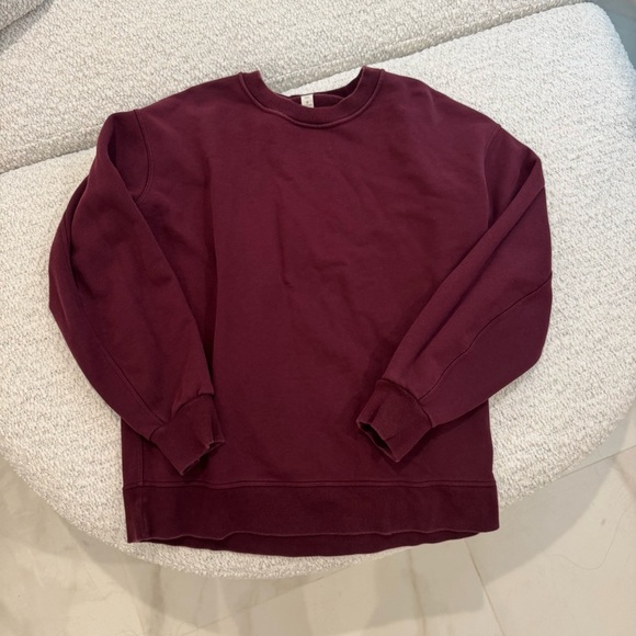 lululemon athletica Tops - Lululemon Oversized Crew Neck Sweatshirt
